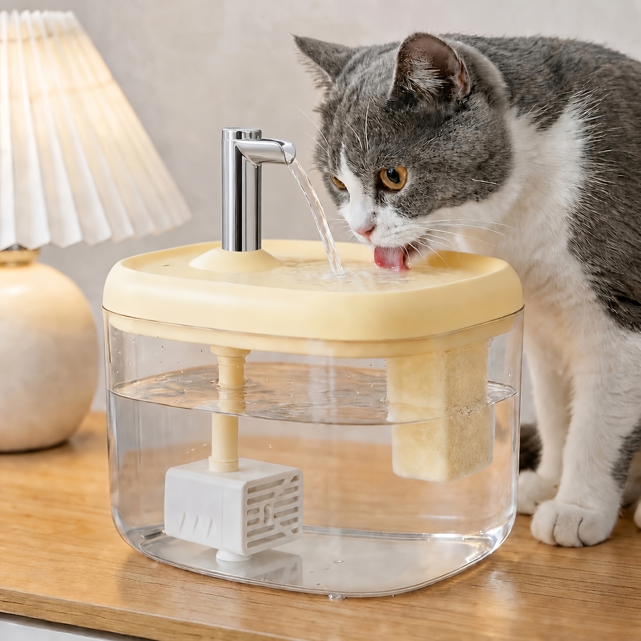1.5L Large Capacity Automatic Pet Water Fountain