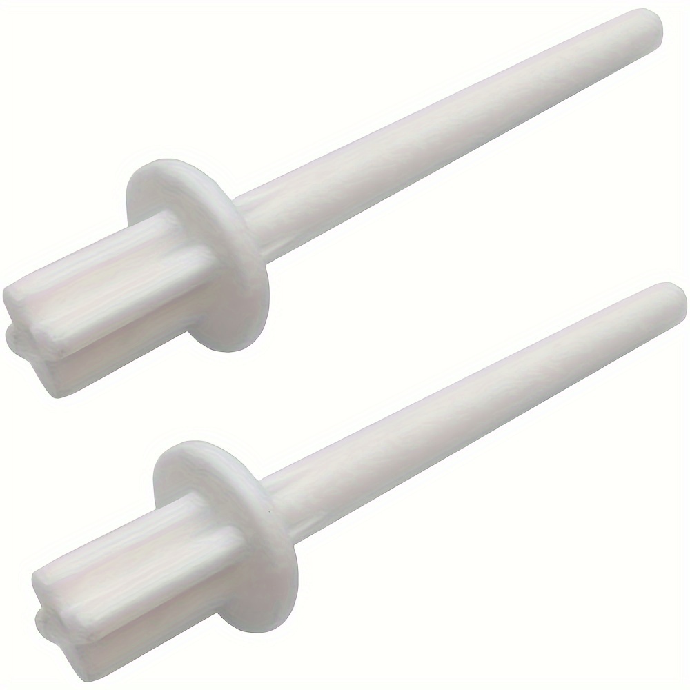 TEMU 2pcs White Vertical Bobbin Pin #625031500 - Compatible With , Kenmore, Sewing Machines - Durable Plastic Bobbin For Smooth Thread Winding And