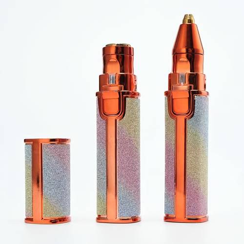 2 in 1 womens electric shaver suitable for face nose thighs armpits compact and easy to carry and clean usb rechargeable large capacity battery stainless steel and convenient perfect gift for girls