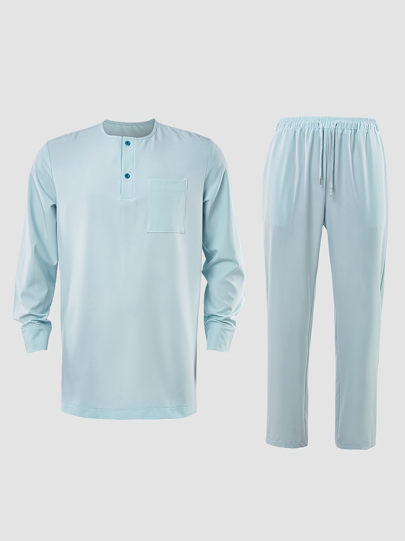 Men'S Three-Piece Agbada Set Featuring Embroidery, Pockets, And a Loose, Flowing Silhouette; Includes a Robe, Shirt, And Drawstring Elastic Waist Long Pants, Suitable for Everyday Events Like Cocktails, Weddings, Parties, Banquets, Birthdays