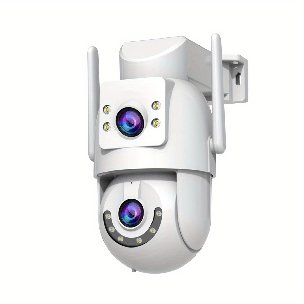 Jooan Outdoor Wireless Security Camera 1296p Fhd Dual Lens External Wifi Ptz Camera Auto Tracking Street Surveillance Camera