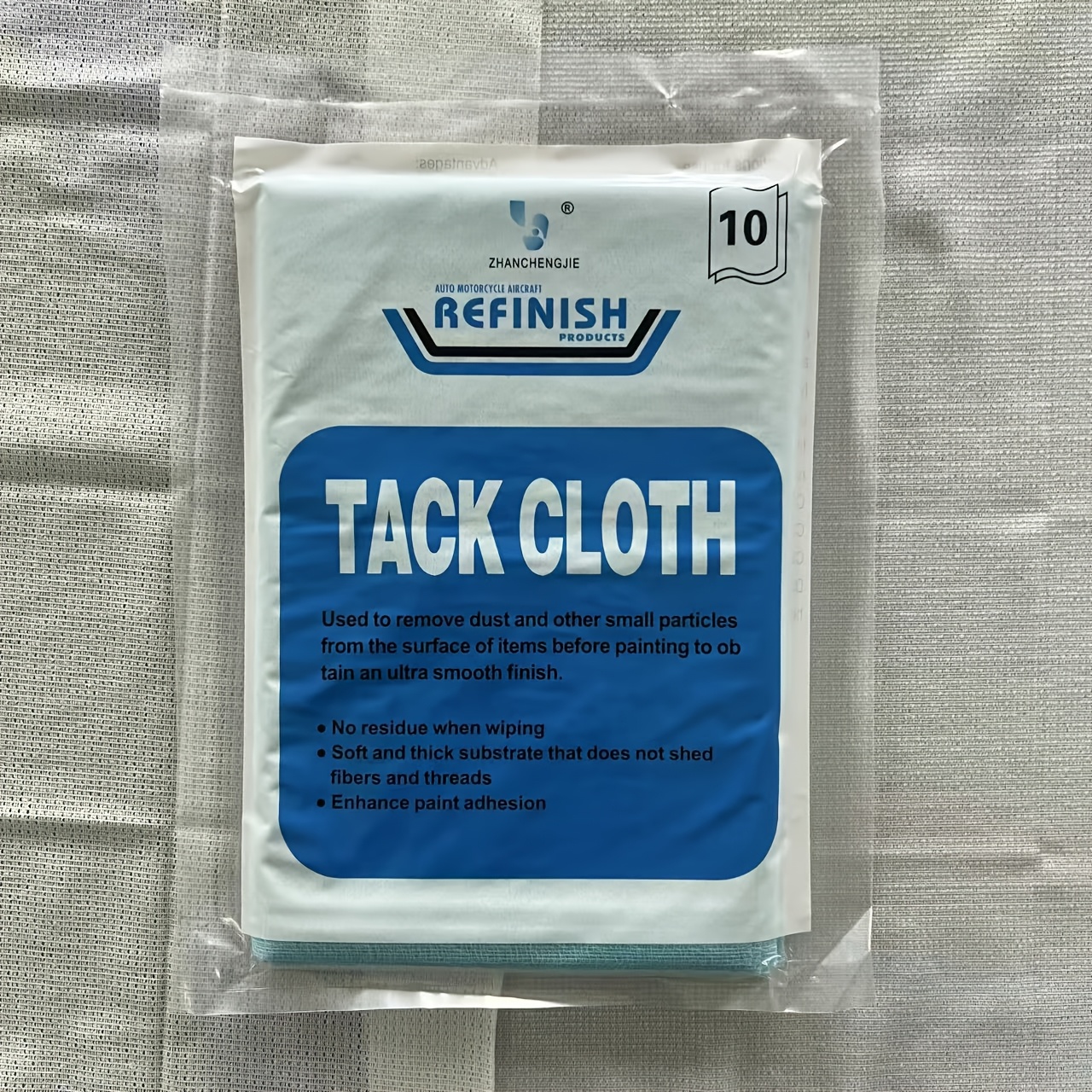 TEMU Lot de 10 chiffons industriels à picots, 30 x 80 cm, lingettes -poussière pour peinture automobile, peinture pour , blanches et électronique