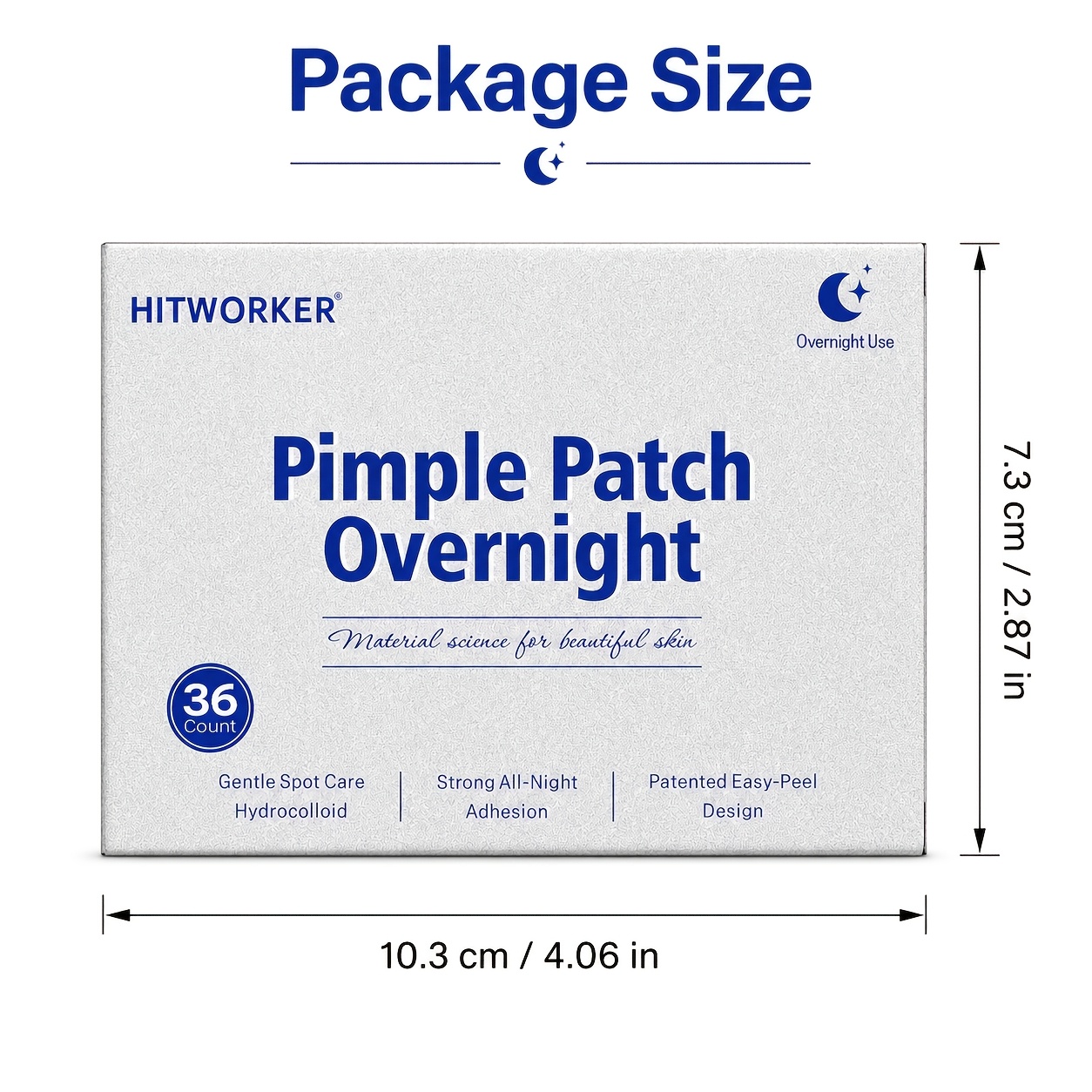Hydrocolloid Pimple Patch (Night Use) 36 Patches
