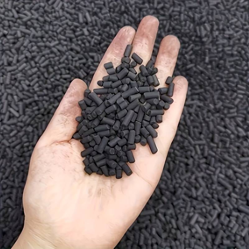 Bulk Carbon Charcoal Filter Media Pellets For Aquarium Fish Tanks - 425g With Mesh Bag