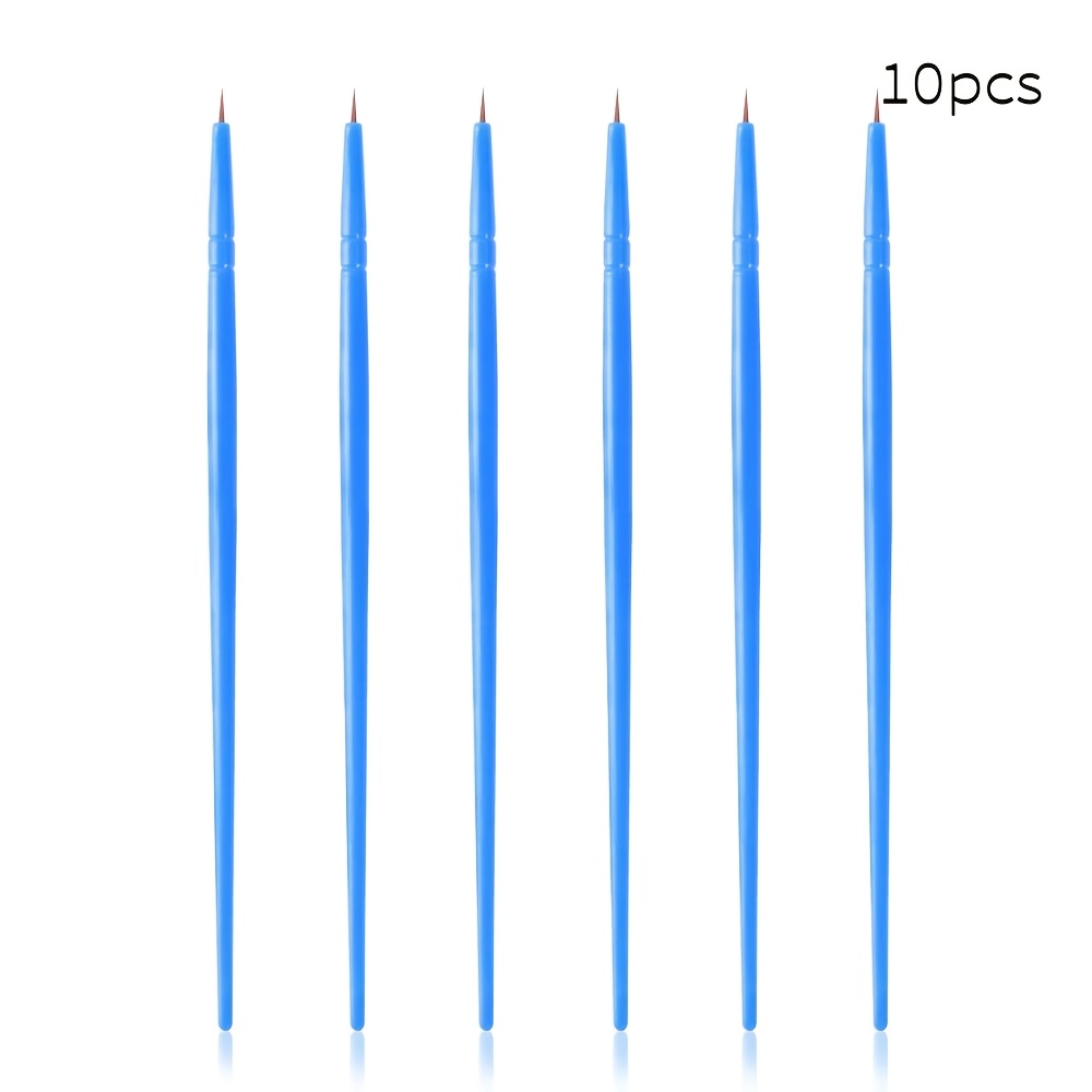 10 / 30 / Pointed Hair Paintbrush, Suitable For All Kinds Of Oil Painting, Watercolor Painting, Outline Brush, Line Drawing Pen, Professional Art Use