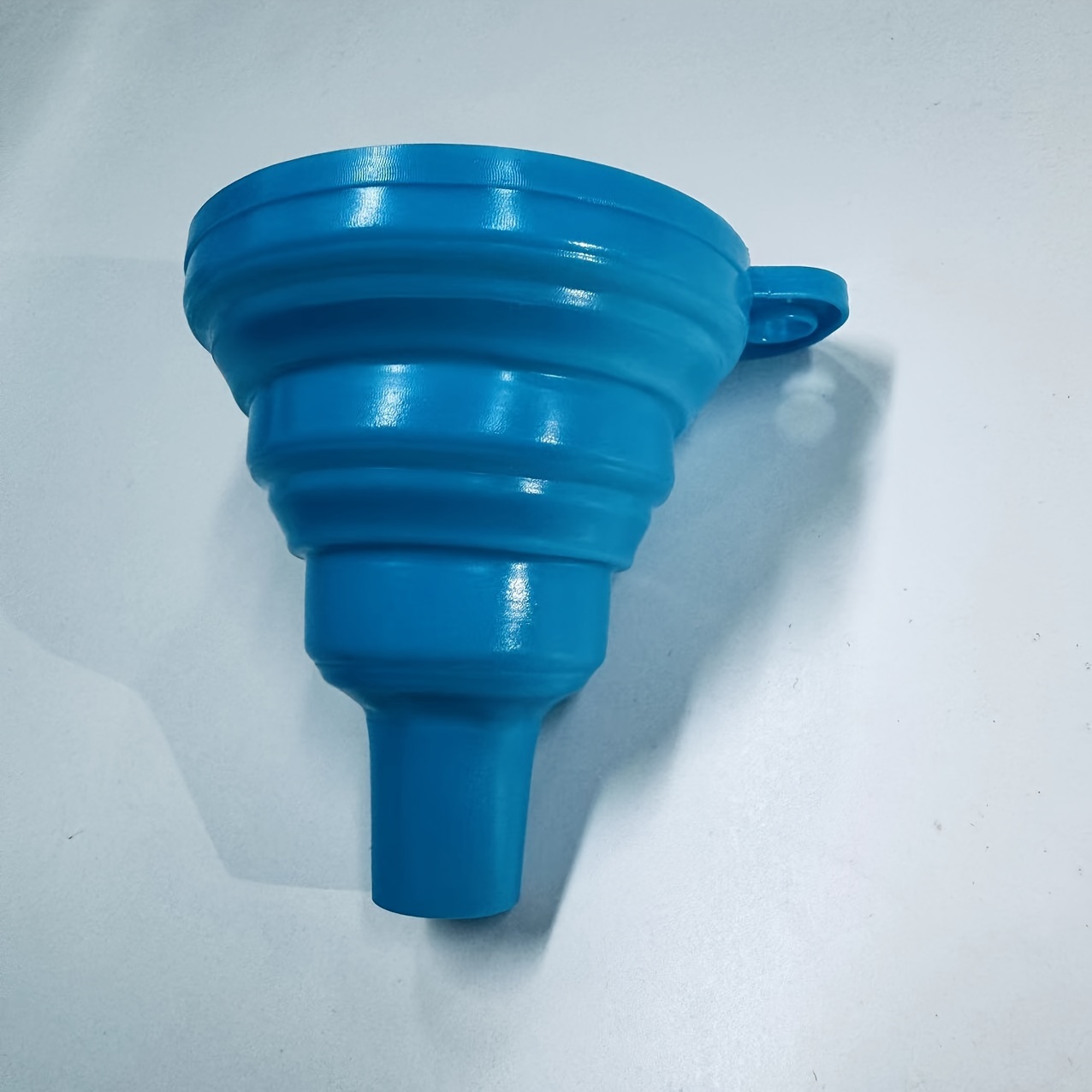 1 Pack Collapsible Funnel - Flexible Food-Safe TPU, Foldable Space-Saving Design for Liquids & Dry Ingredients, Kitchen, Automotive, Camping Use - Random Color, Kitchen Essentials | Heat Resistant Rubber