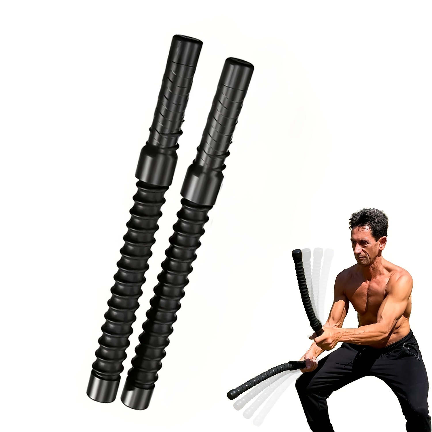 Wireless Battle Ropes Combat Rope Battle Ropes, Arm Muscle Physical Fitness Training - Suitable for Home Gym, Efficient Exercise, Low-Impact Aerobics - Strength Training, Cardio and Muscle Training - Home Workout, Fitness Equipment