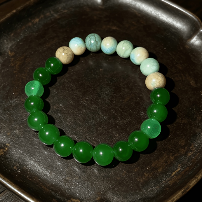 Handmade Multi-element Cat's Eye Crystal Stone Bracelet, Versatile Accessory