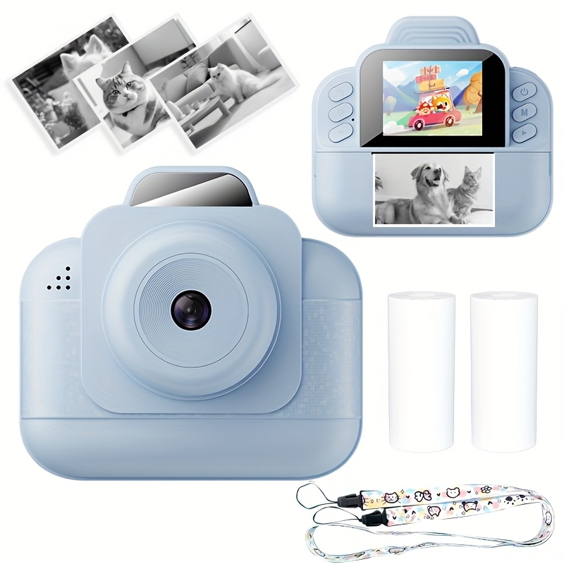 TEMU Moulosy Instant Digital Camera & Adults – Instant Print & Photo ...