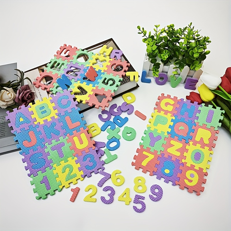 Puzzle de 5 feuilles - Autocollants En Mousse Eva 3d Pour Enfants