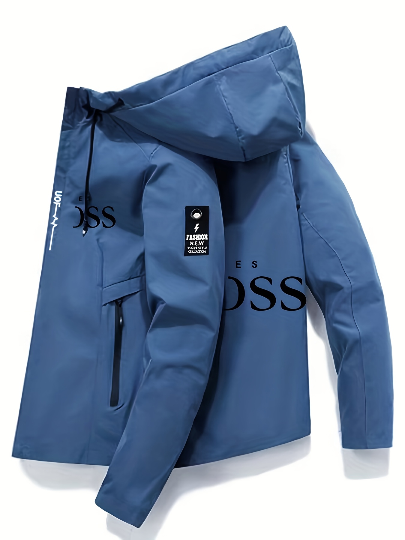 Heren Mode Hoogwaardige Motorrijders Winddichte Rij-jas met Binnen- en Buitenzakken