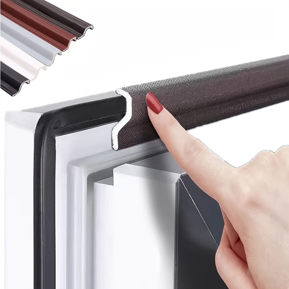 Window Sealing Strip, Windshield Sound Insulation And Leak-proof Plastic Door Self-adhesive Foam Sealing Strip