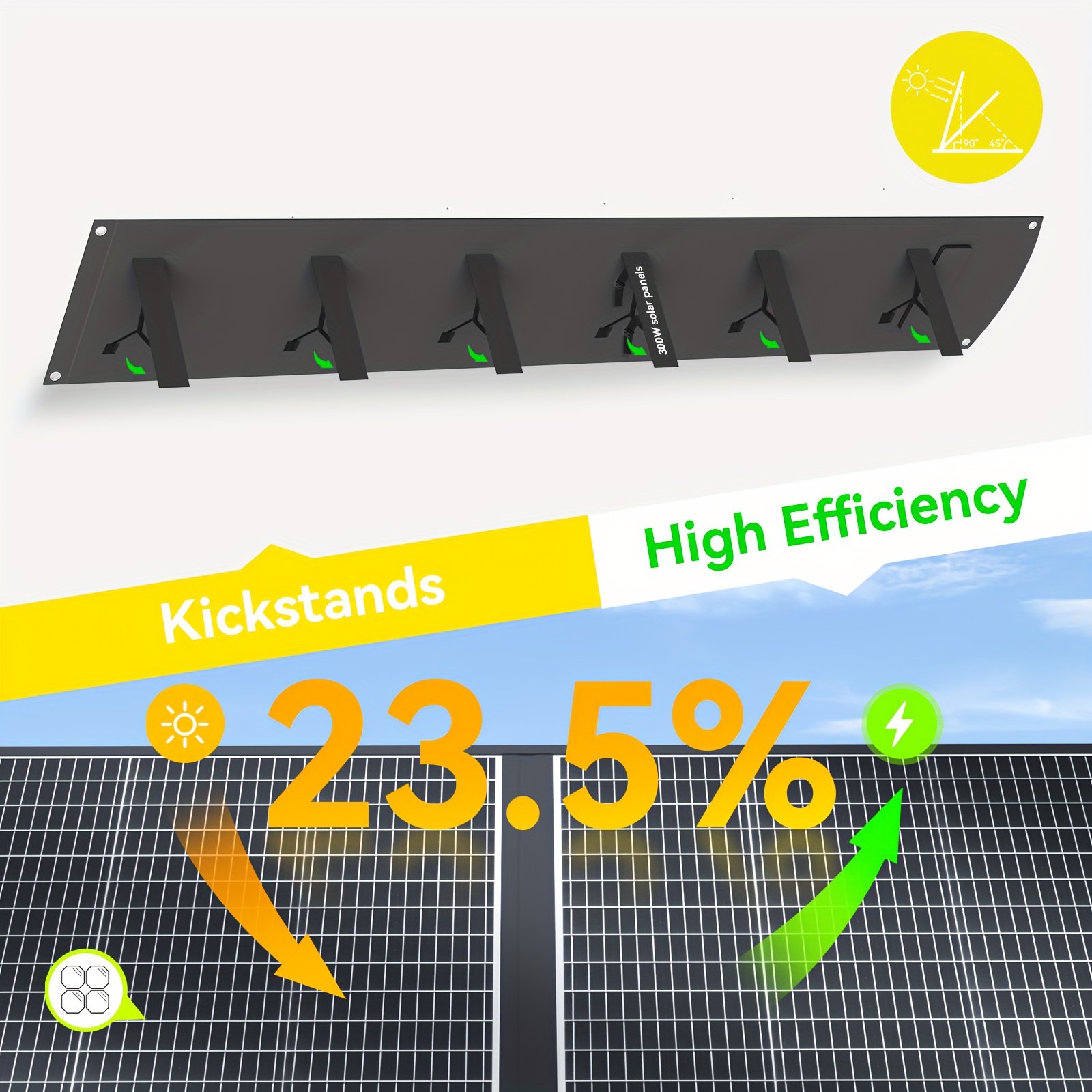 Panel Ecosonique para camping y emergencia