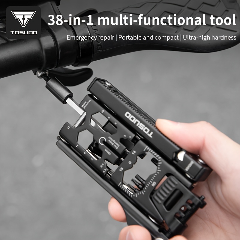 TOSUOD Bicycle Repair Tools for Mountain And Road Bikes, a 38-In-1 Multifunctional Hex Wrench Accessory