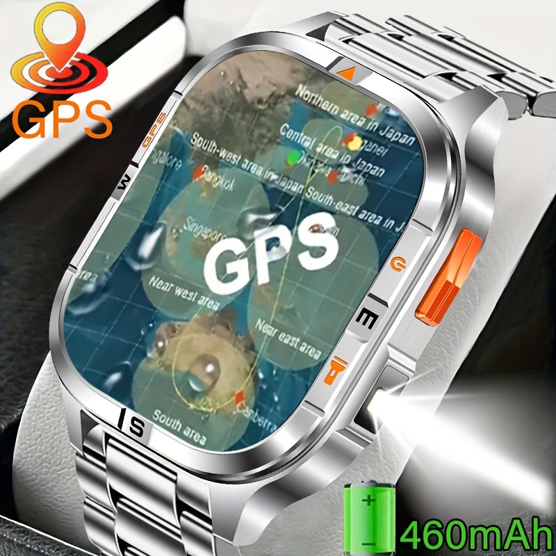 New GPS Smart Watch with 2.01-Inch TFT Display & High-Precision GPS