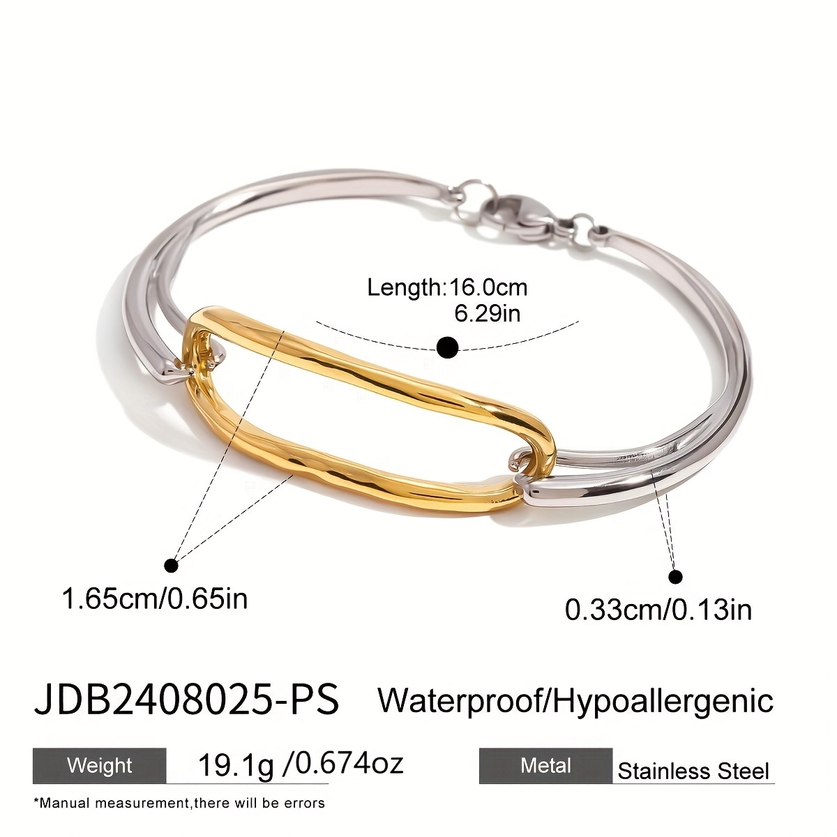 Women's Classic Stainless Steel Ring and Earrings Set