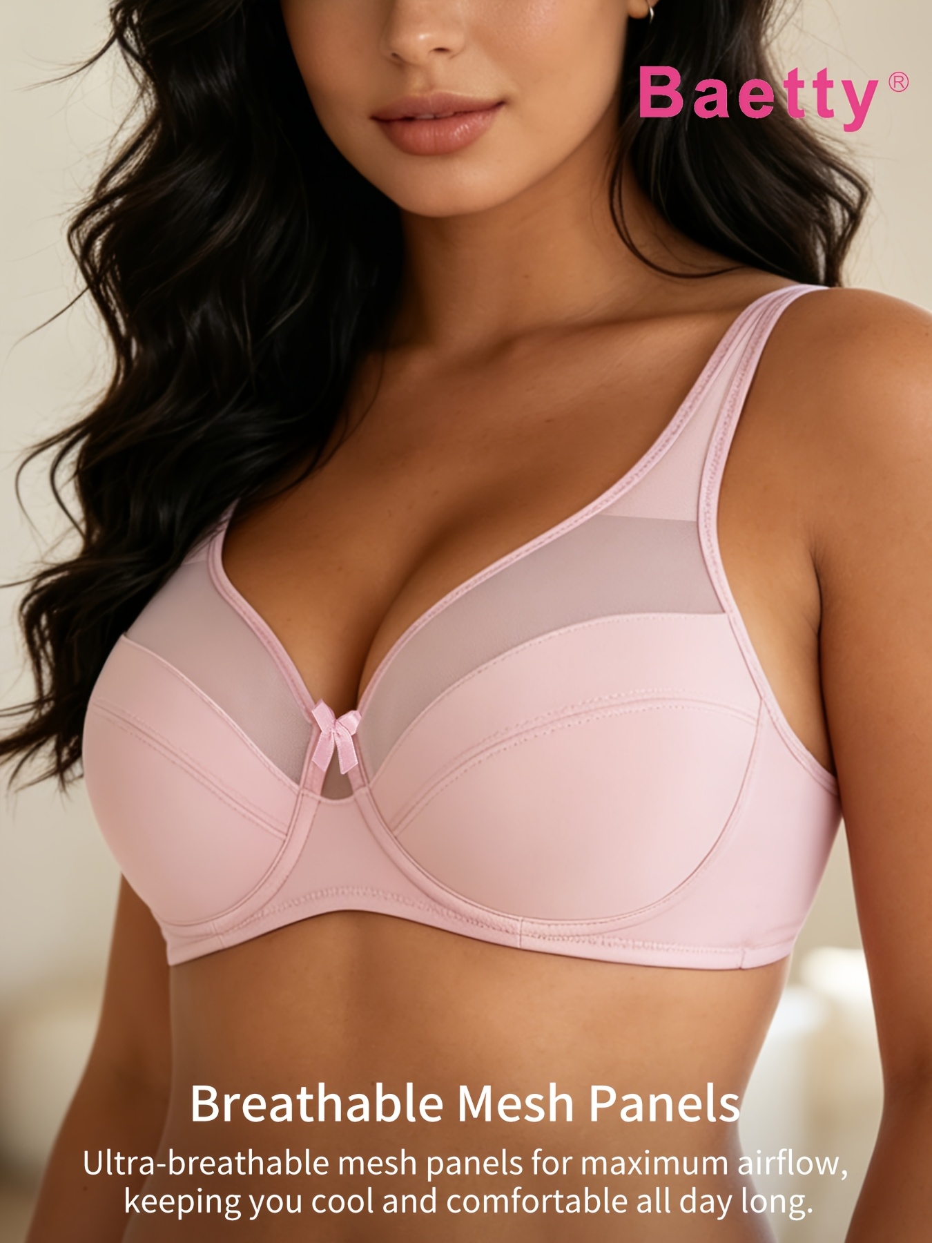 Women's Elegant Minimizer Bra Support and Lift