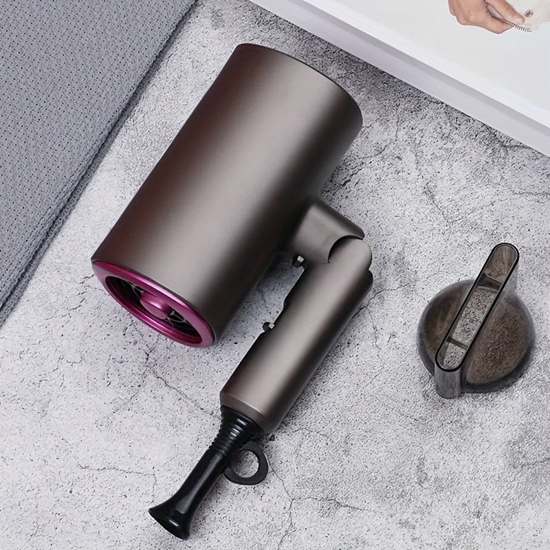 

Hair Dryer Household Negative Ion Hair Dryer Folding Hair Dryer, 1.8 Meters Long, Suitable For Home Use, Hair Salon, With 2 Nozzles