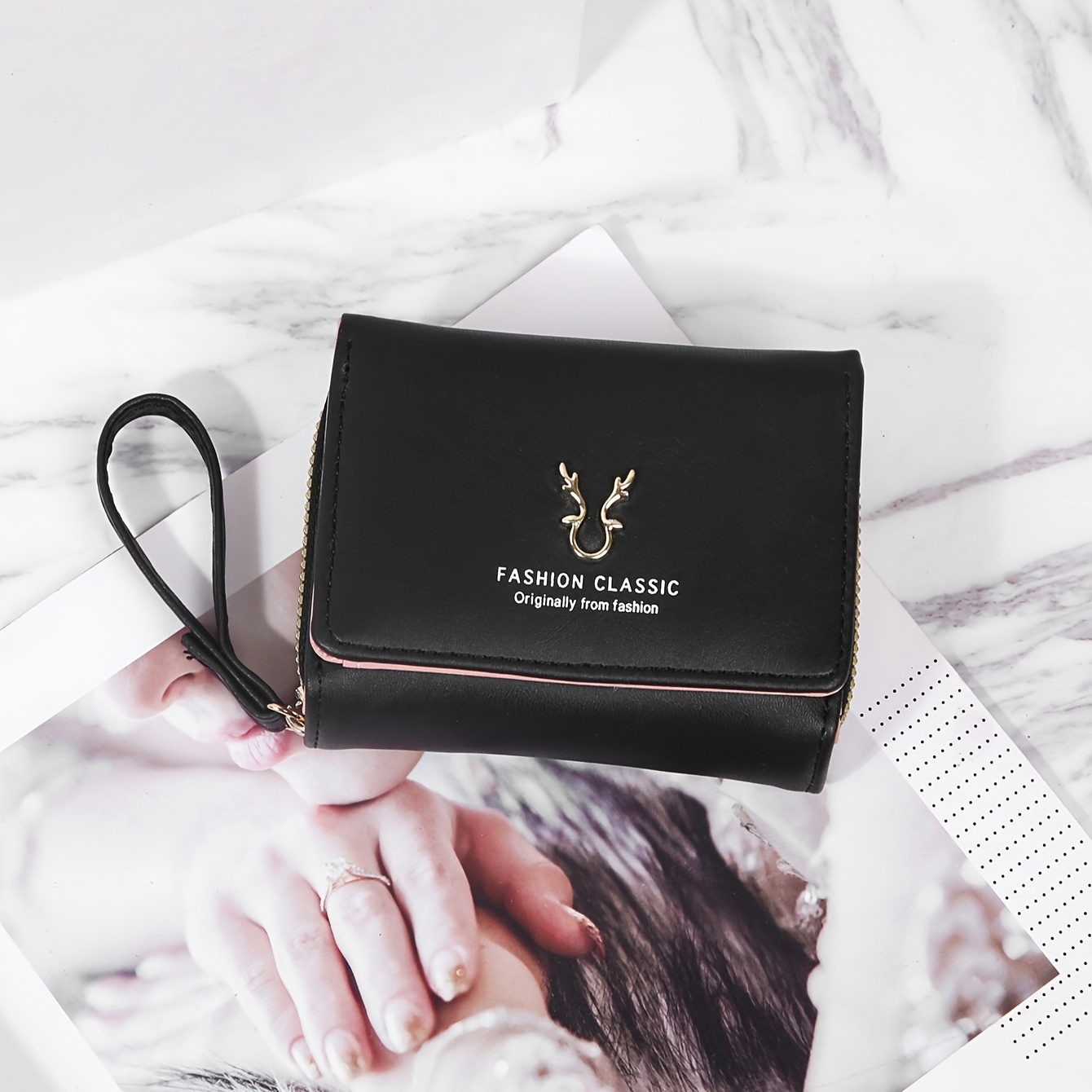 Fashion Multi-card Slot Chain Wallet