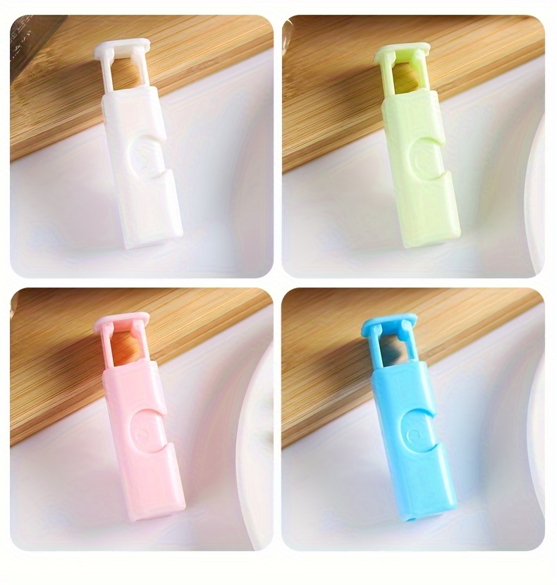 food preservation sealing clips 2024   sealing clamp tool multi purpose plastic sealer press type spring sealing clamp multifunctional press type spring sealer suitable for food and snack packaging bags 10pcs mixed colors details 7