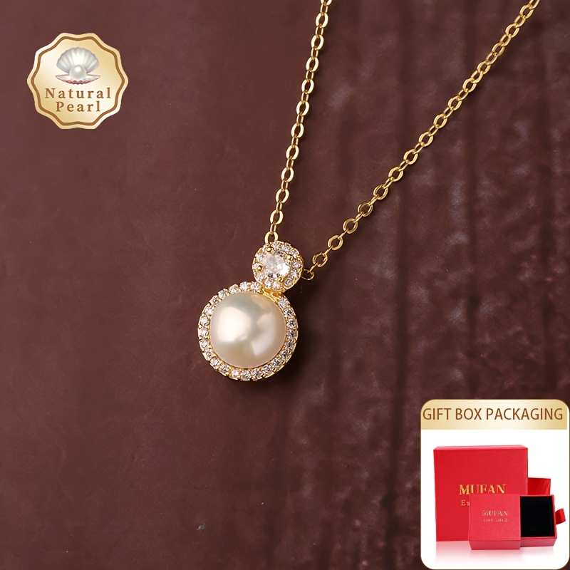 9-10mm Freshwater Pearls Necklace Pendant