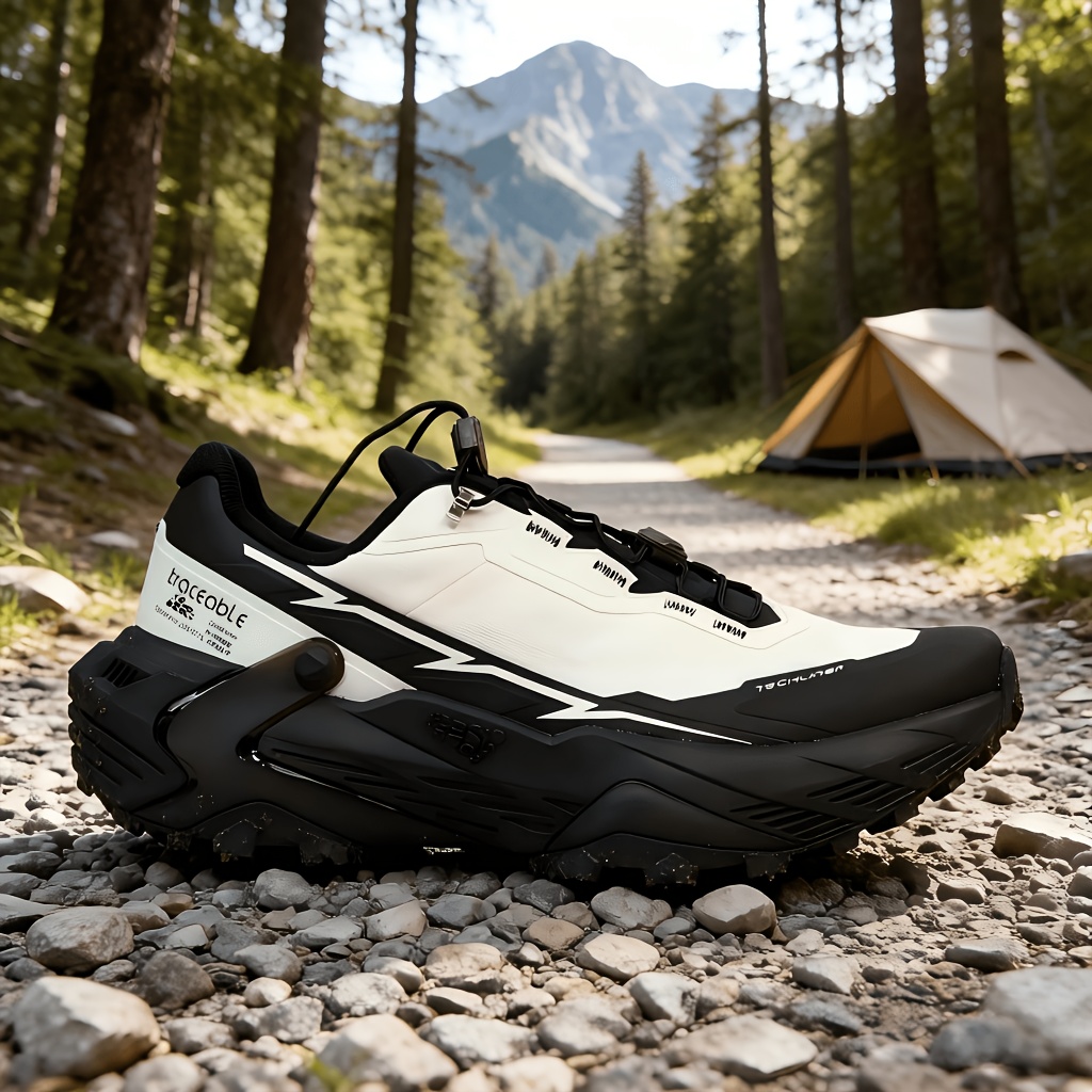 Panyan Wolfcaw Men's Lightweight Breathable Outdoor Sneakers - Shock-Absorbing Anti-Slip Trail Running Shoes with MD Sole Suitable for, Gym, Casual Wear, Low-Top Athletic Footwear for - Use