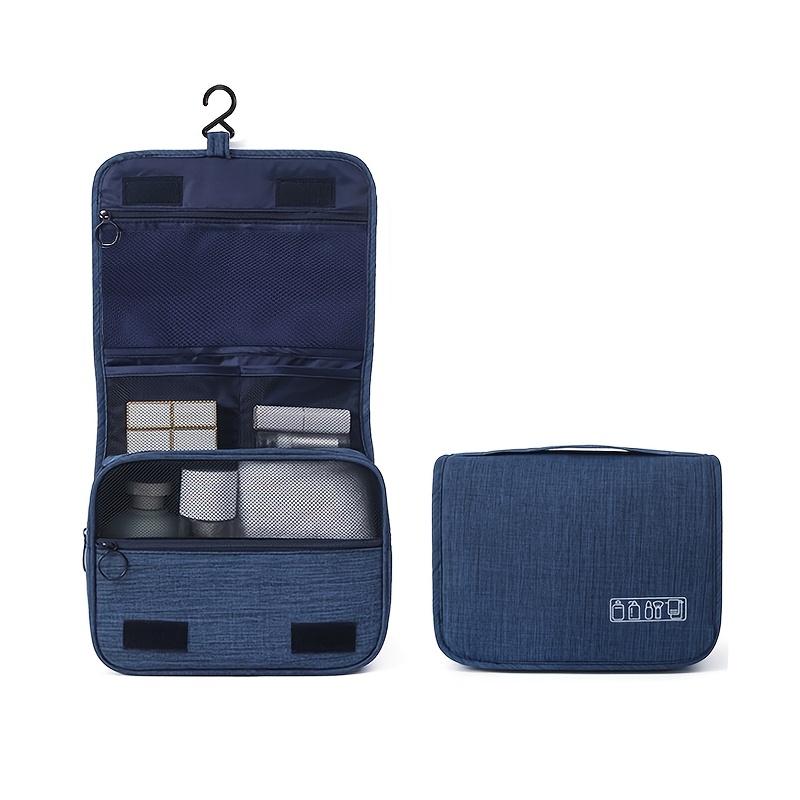 TEMU Trousse de toilette multifonctionnelle à compartiments, sac de Cosmétique, sac de rangement de voyage portable, sac de rangement pour soins de