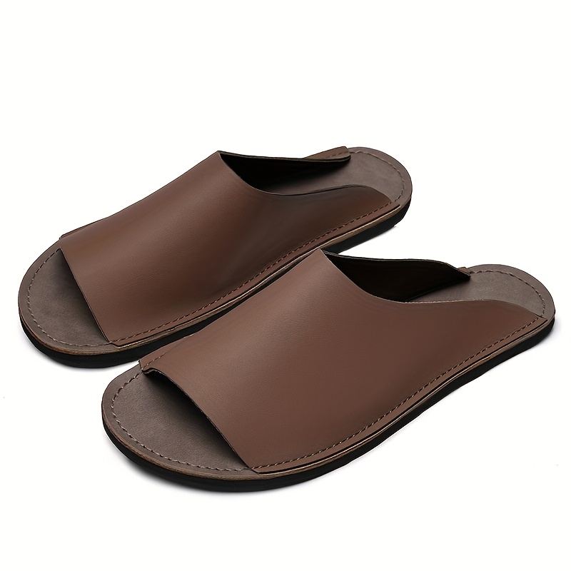 mens summer slide sandals comfortable soft sole breathable open toe   black   cover with eva outsole casual low   for outdoor and casual attire summer sandals Product details 7