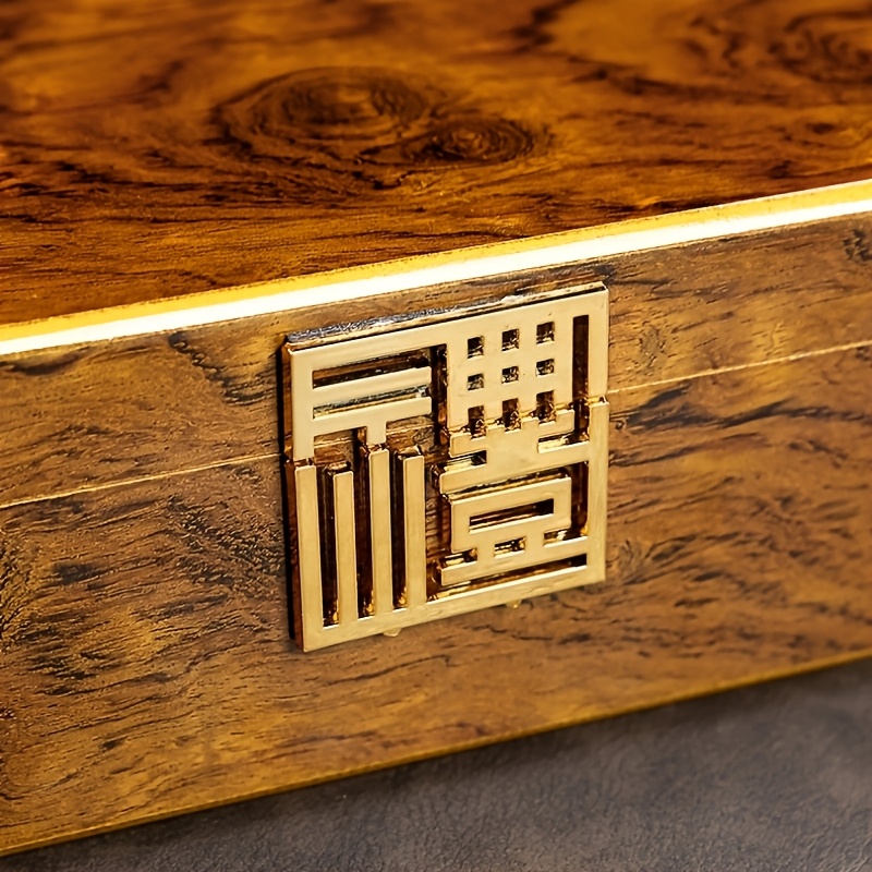 Customizable Letter Jewelry Box, High-End Luxury Design