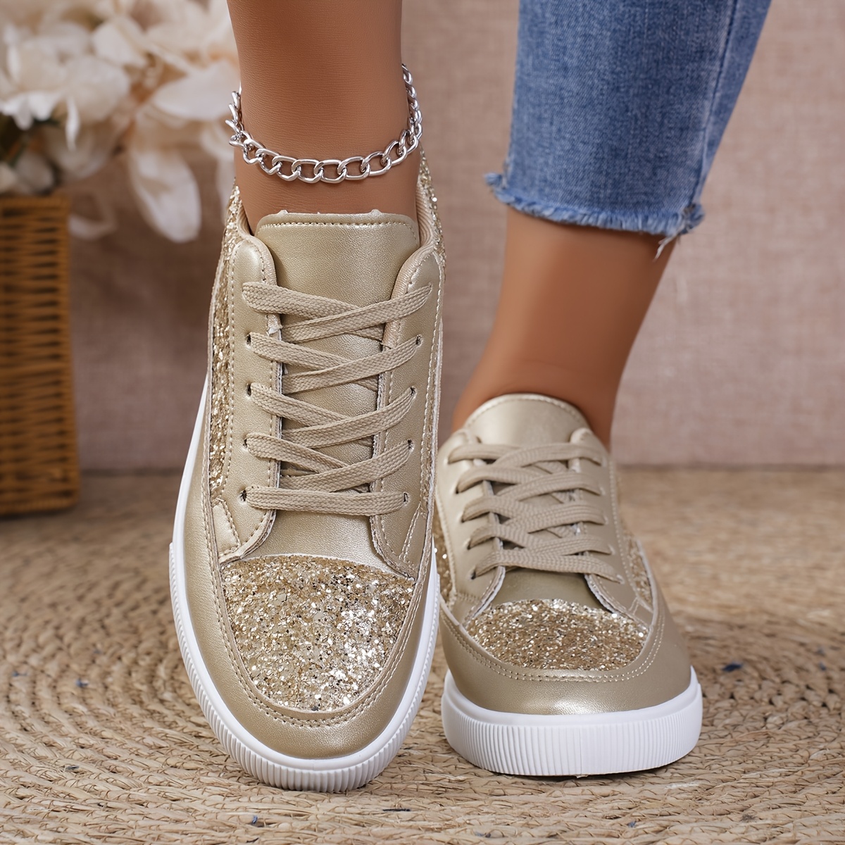 Calzado Deportivas Con Cremallera Mujer Zapatillas Deportivas