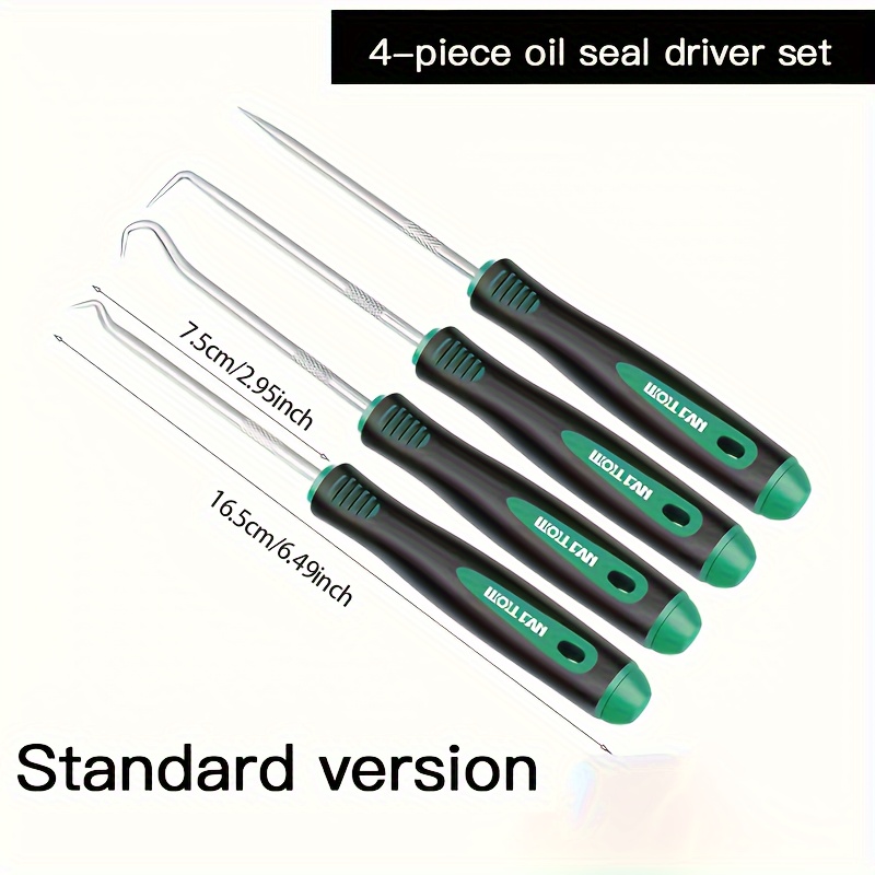 Oil Seal Hook Remover Oil Seal Replacement Special Tool O-ring Tool Oil Seal Hook High Hardness, Without Battery