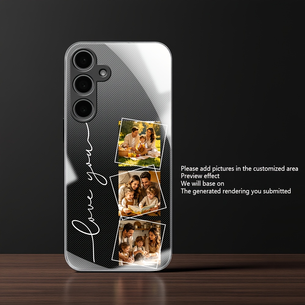 TEMU Phone Case - Personalized Design Custom 4- Phone Case For Galaxy A57/a56/a55/a54/a37/a27/a26/a25/a24/a36/a35/a34/a17/a16/a15/a14 Series,