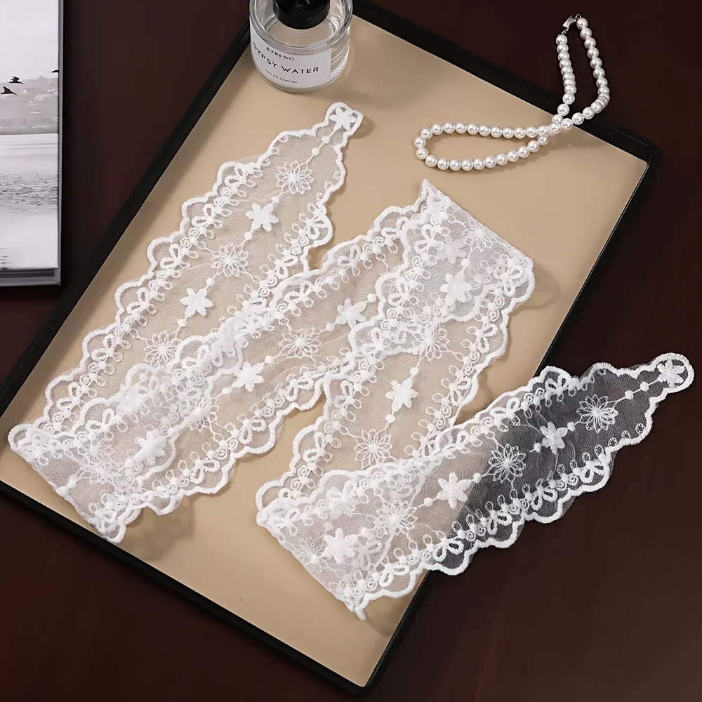 1 retro style lace scarf belt elegant long ribbon suitable  display picture 3