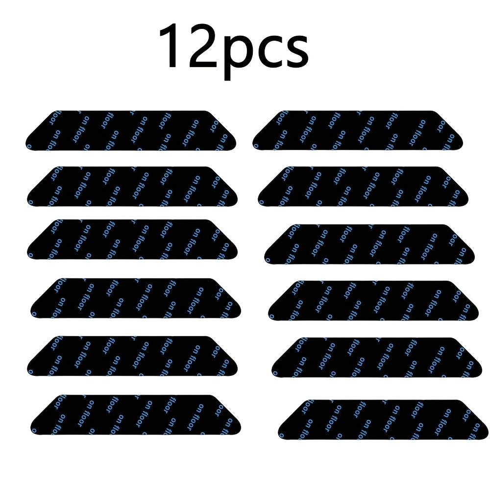 Image of 12/24/36pcs Carpet Mats Anti-slip, Reusable And Washable Carpet Mats For Hardwood Floors, Pads For Area Rugs