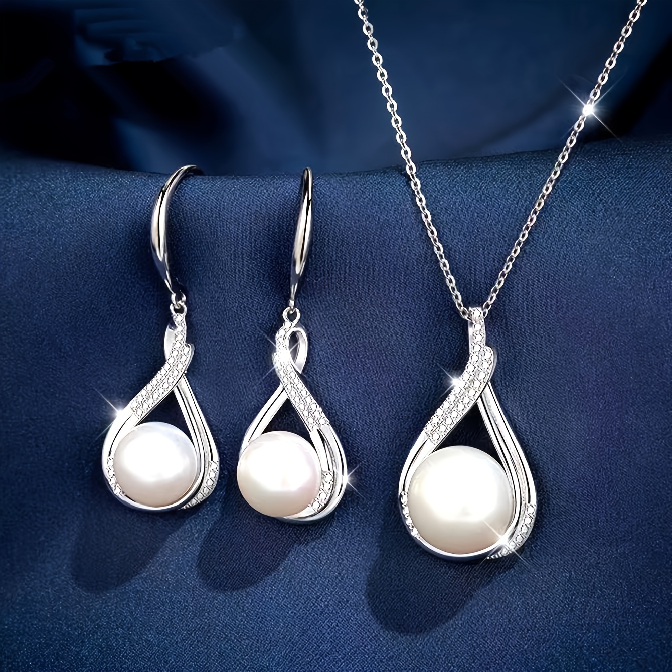

2pcs Set: - & Necklace And - For Women, For Or Parties