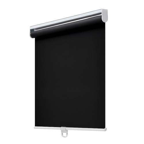 high light blocking and uv protection roller blind wireless silvery coated design automatic spring wound system suitable for darkening door and window spaces