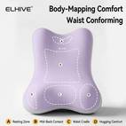 adjustable bed wedge reading pillow large memory foam backrest for sitting up in bed soft c shaped lounging cushion for headboard multi use for phone reading gaming removable washable cover versatile leg and back