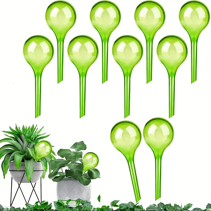 

5pcs Self-watering Plastic Irrigation Balls, Universal Plant Watering Stakes For Indoor Outdoor Flowers Vegetables, Automatic Drip System, Gardening Tool Kit, With Seasonal & Holiday Gift For All