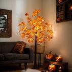 1pc 4ft 5ft lighted led artificial floor lamp tree for party birthday holidays wedding fall decoration christmas decor halloween decor