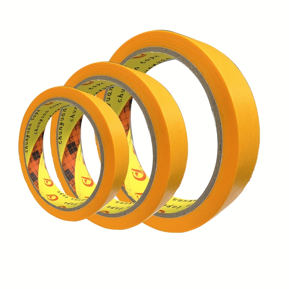 E-shop Set mit 3 Stück in 3 Größen (8 mm/12 mm/20 mm) des Farbtons Schutzband für Musikinstrumenten-Griffe, erhältlich in zwei Längen (20 m/50 m),