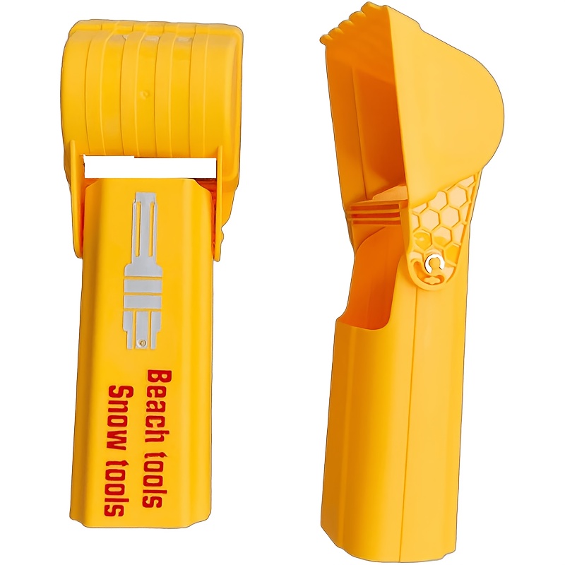 Multifunctional Beach And Snow Toy, Yellow Plastic Shovel For Kids – Ideal For Outdoor Fun, Perfect Gift For Birthdays, Christmas, Halloween, And Thanksgiving
