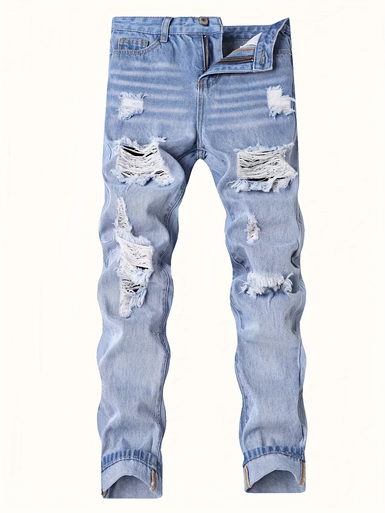 Ripped skinny denim jeans light blue - TEEN BOYS Denim Jeans