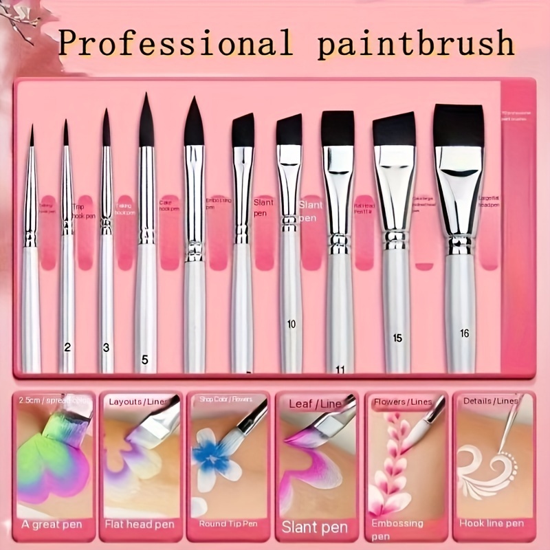 

10pcs Painting Set For Makeup - , &