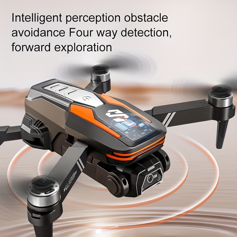 LU80 Dron z Podwójnymi Kamerami, em i Ekranem HD, Optyczne Pozycjonowanie Przepływu, Obrót o 360°, Utrzymanie Wysokości, Lekki i Składany, Łatwy w Transporcie, Idealny dla Początkujących i Młodzieży, Doskonały Prezent Świąteczny, Dron dla Początkujących, Przyjazna Konstrukcja, Wysokiej Jakości Kamera