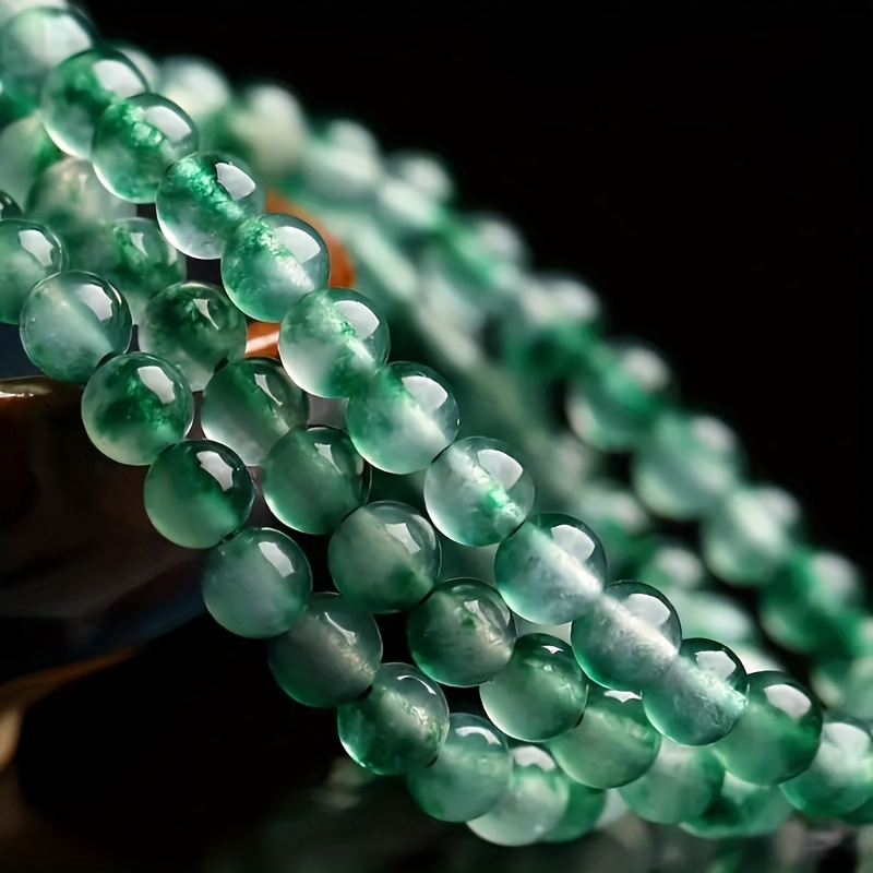 Handcrafted Aquatic Agate Bead Bracelet, Fashionable & Durable