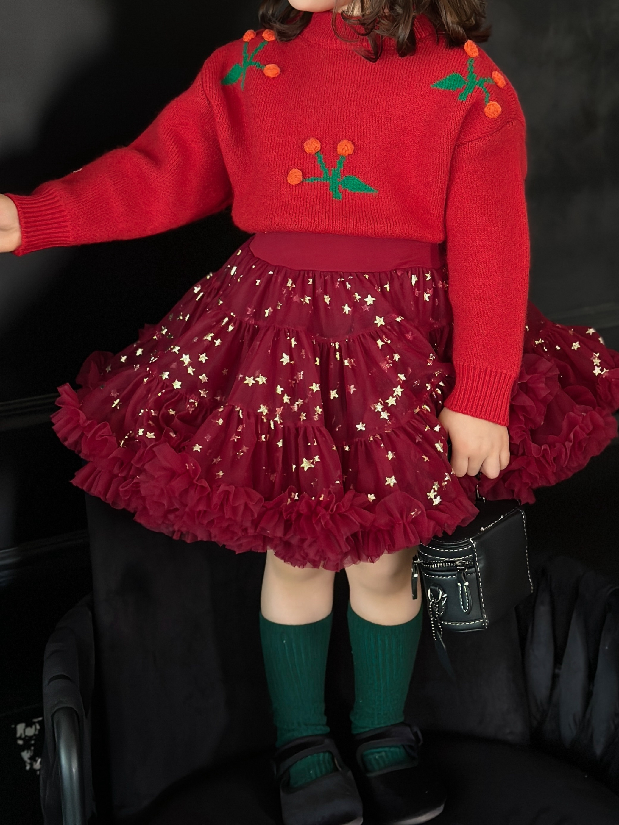 city triangles burgundy dress H704 Experience Platter – Classic Burgundy Holiday Ballet Tutu Dress with Glitter Velvet Bodice MC / 56 Hunter Green
