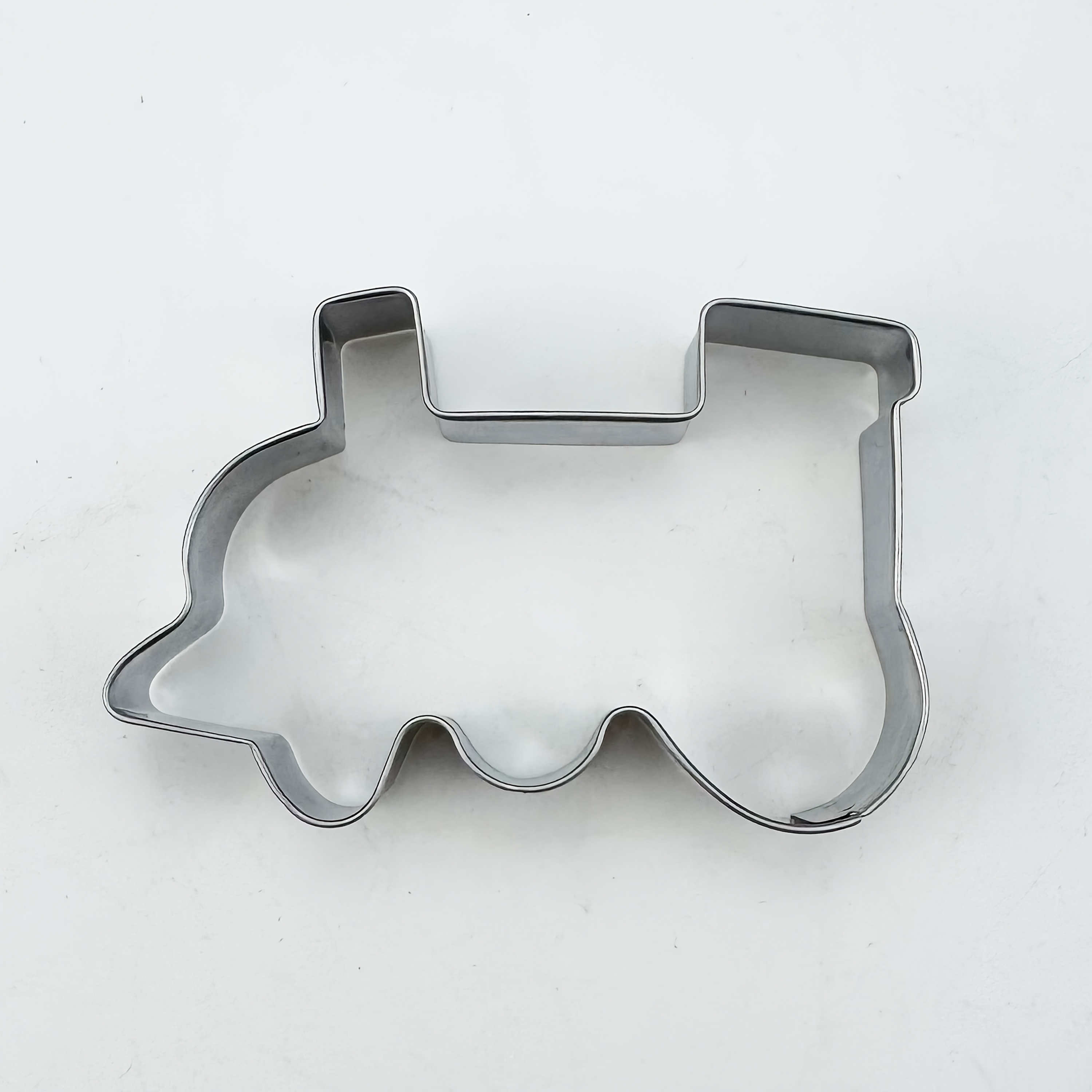 Image of Train Cookie Cutter (8cm/3.15in) Stainless Steel -shaped Cookie Mold, Baking Mold