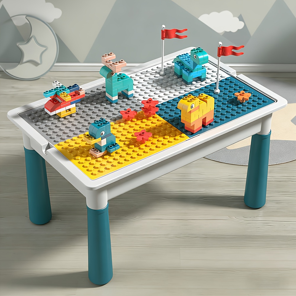 Diy Toy Table Large Particle Building Blocks, Building Blocks Assembled Model, Splicing Simple And Good Operation, Festival Gift Birthday/christmas/halloween/thanksgiving/new Year Gift