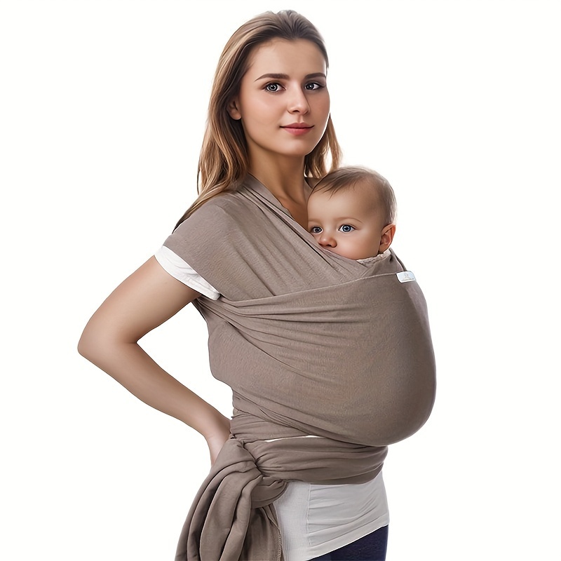 Baby Wrap Carrier Breathable Baby Sling Lightweight Hands Free Baby Carrier Sling Baby Carrier Wrap Soft Wrap