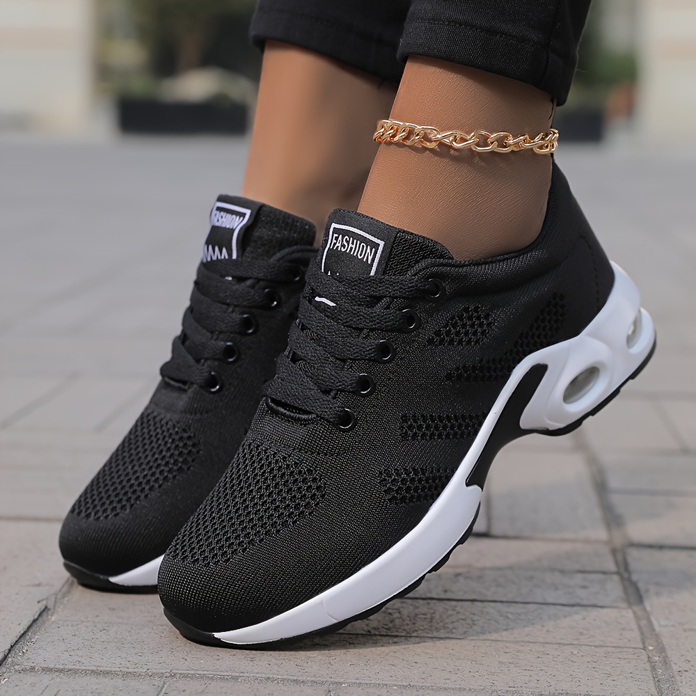 womens breathable mesh sneakers air cushion technology Temu Canada